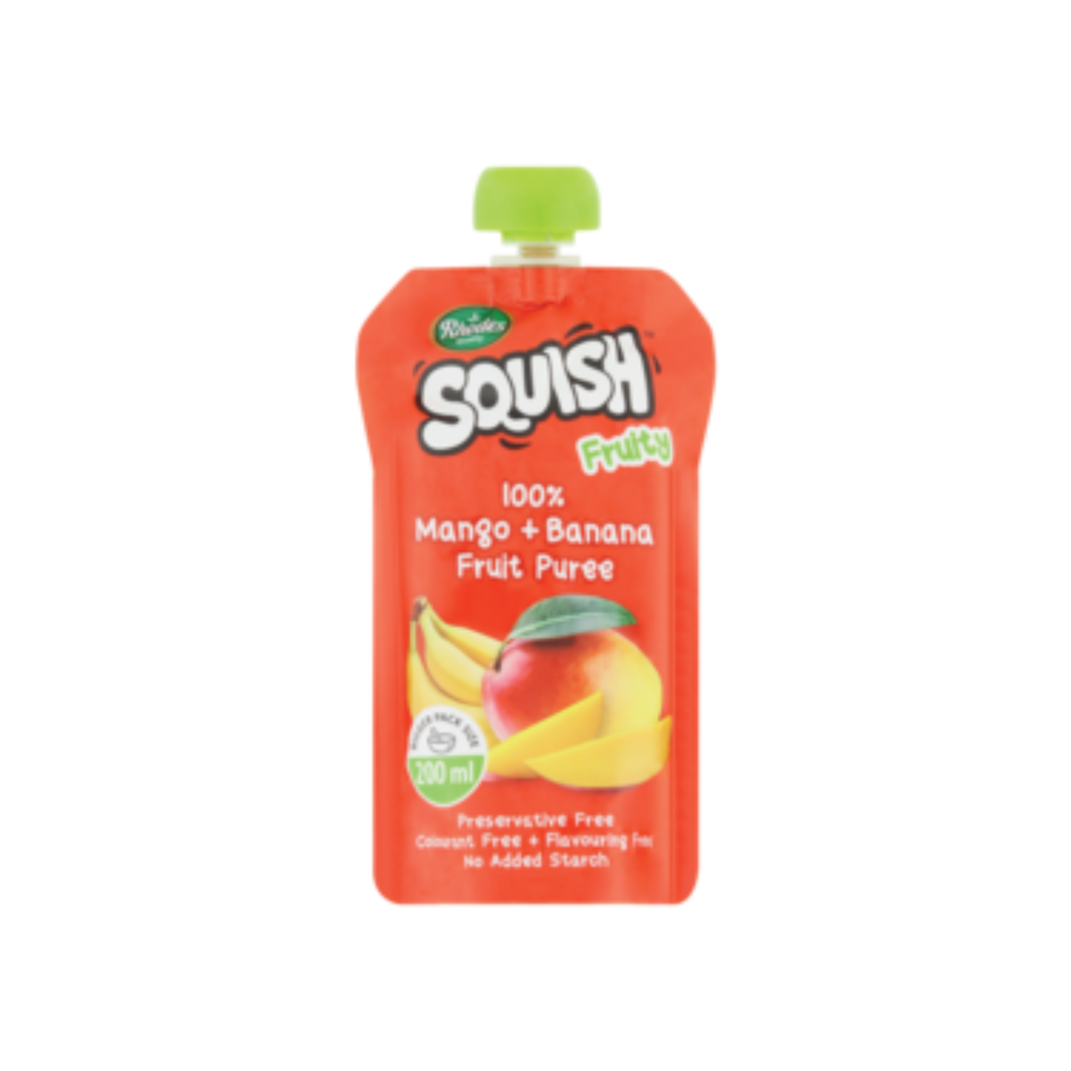 Rhodes Squish Mango & Banana Flavoured Puree Baby Food 200ml