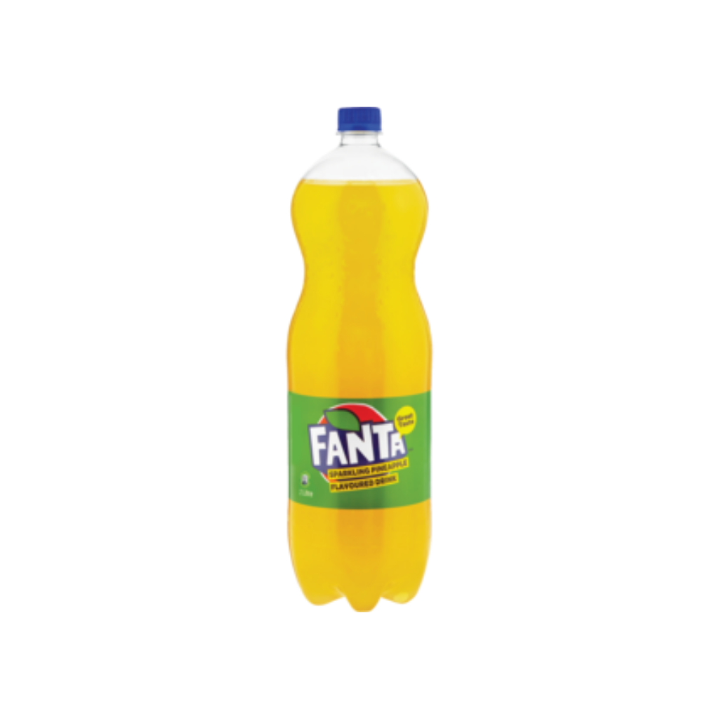 Fanta Pineapple Soft Drink Bottle 2L
