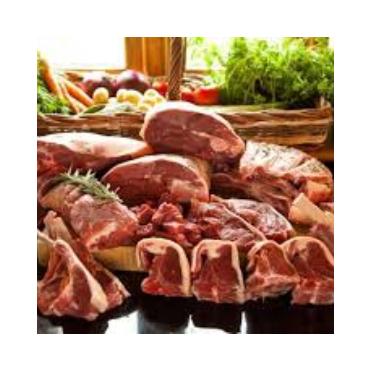 Whole Lamb cut in portions