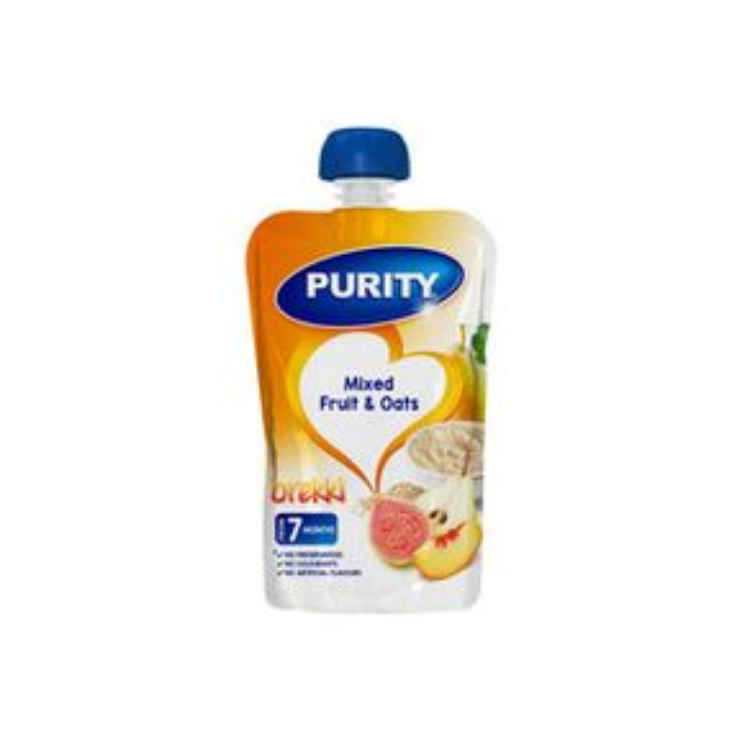 Purity Pureed Baby Food Mixed Fruit and Oats 110ml