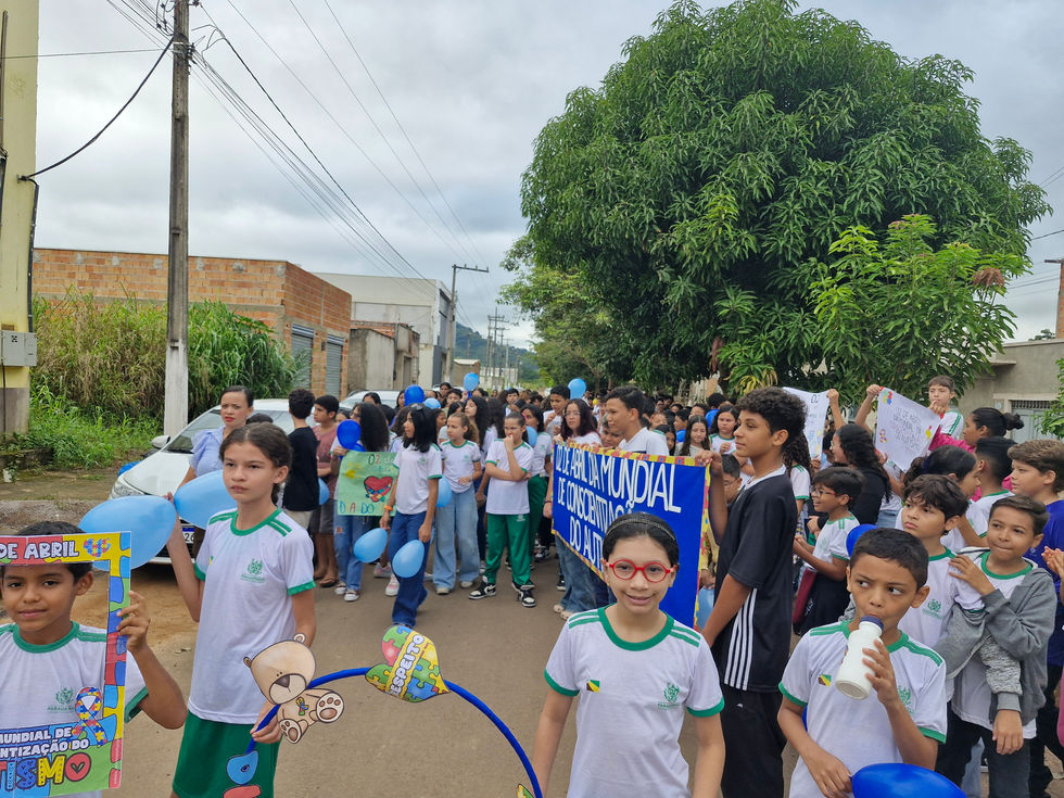 SEMANA DA CONSCIENTIZAÇAO AUTISMO