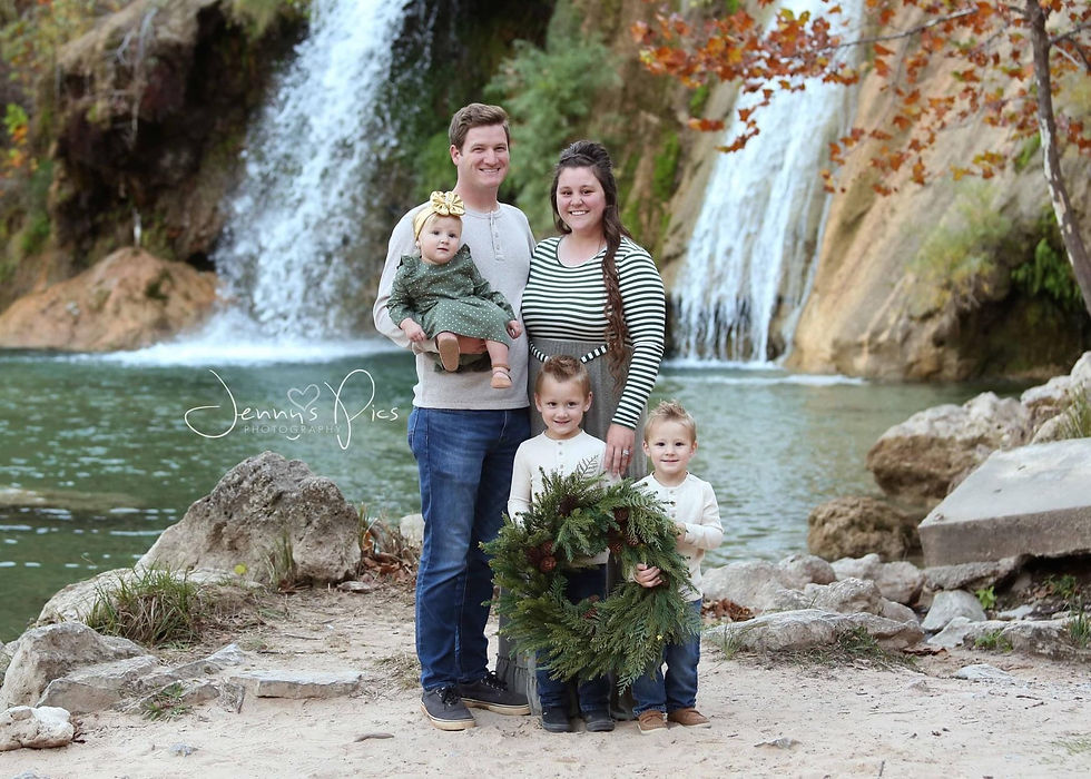 Our family! Caleb, Stephanie, Quentin, Sebastian, & Eliana
