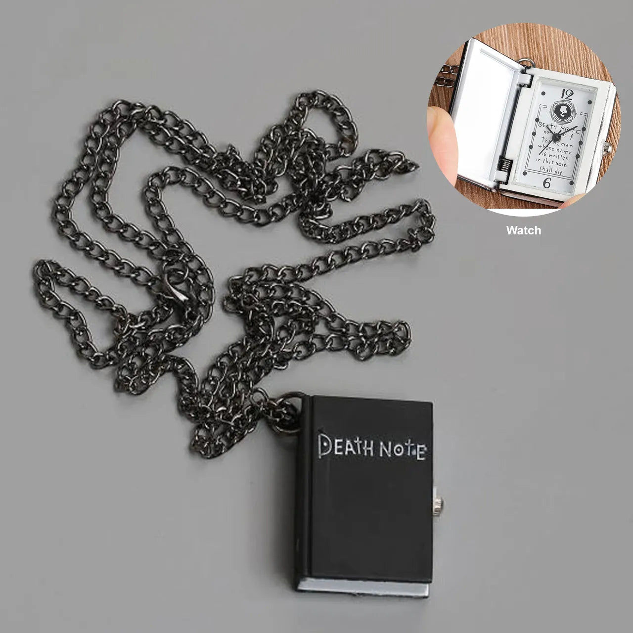Death Note Watch Pendant