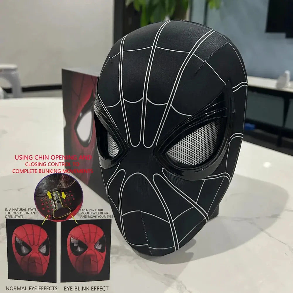 Spider Man Mask with Jaw Control