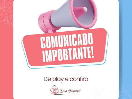 Comunicado muito importante!