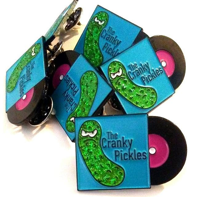 The Cranky Pickles - Enamel pin