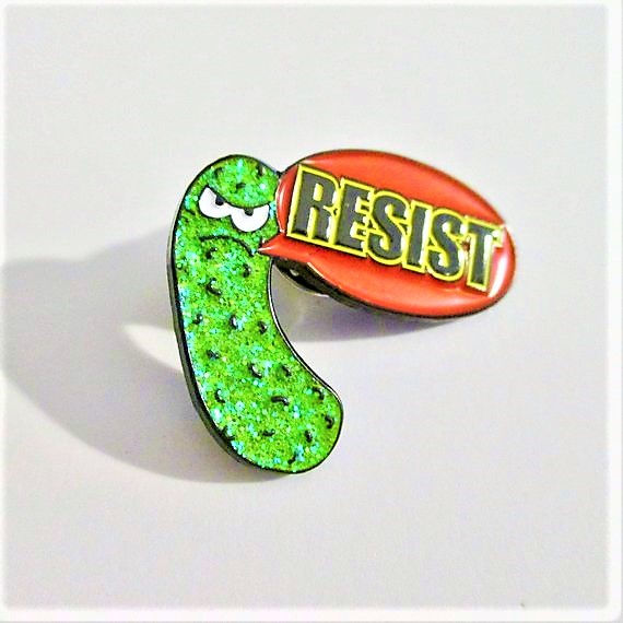 Resist - Enamel Pin
