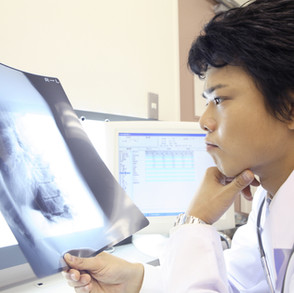 examining-an-x-ray