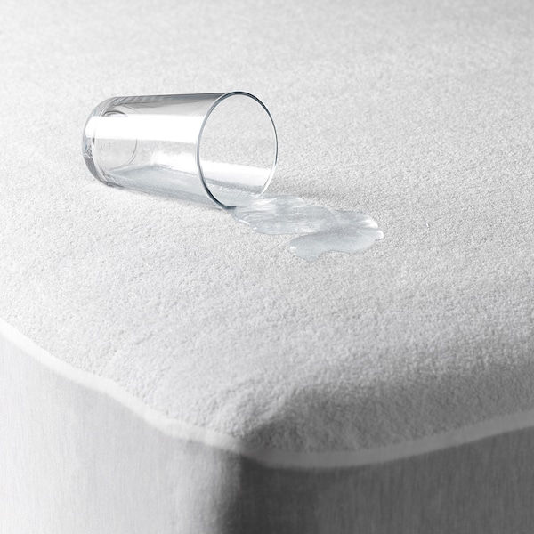 Thumbnail: Tencel Waterproof Mattress Protector White