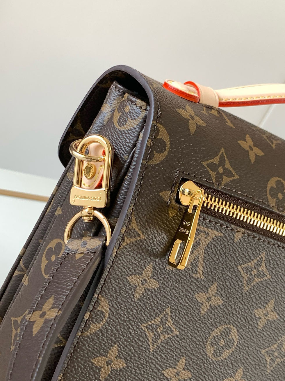 Thumbnail: LV POCHETTE METIS S-LOCK MONOGRAM BAG  