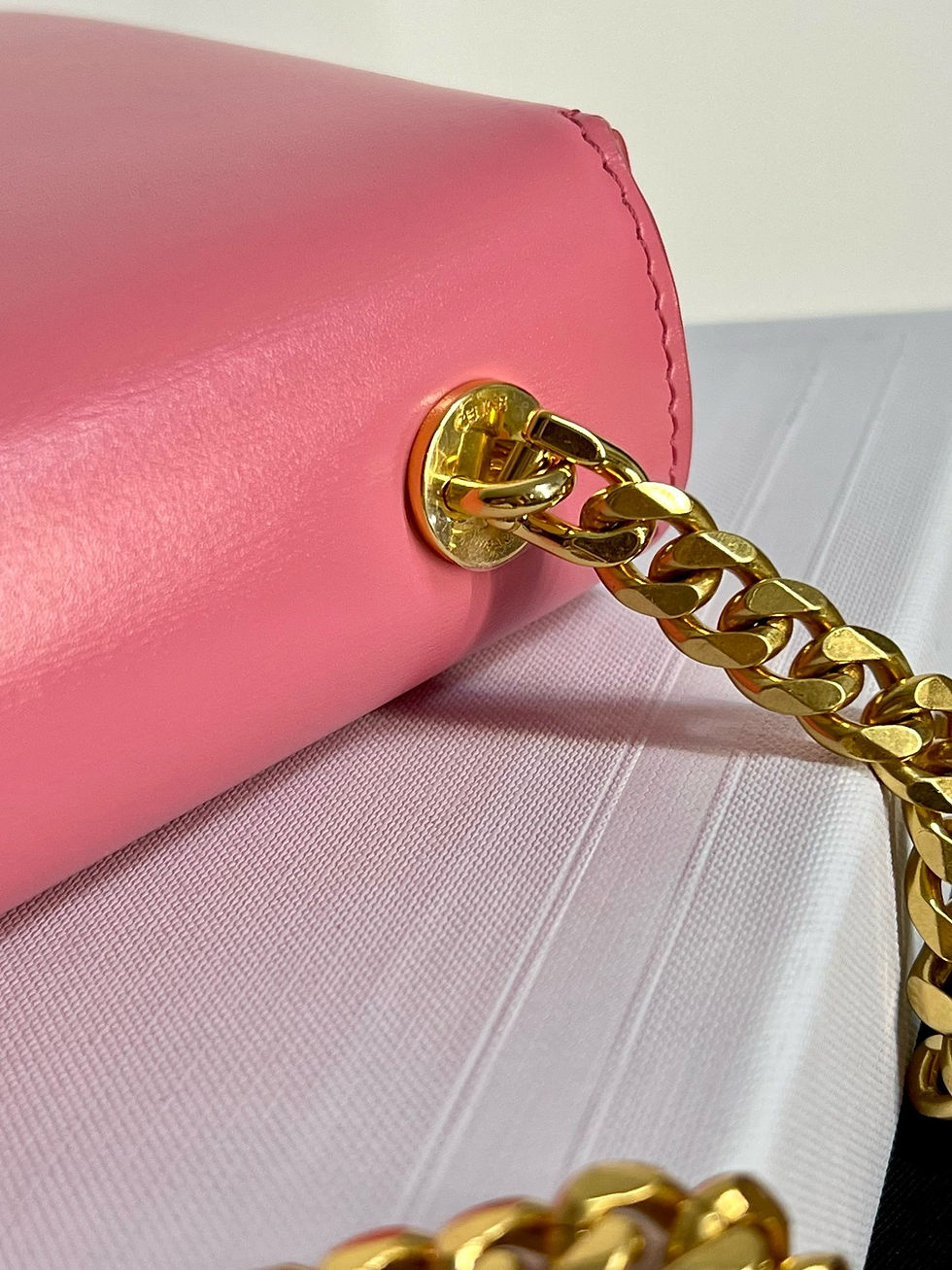 Thumbnail: CELINE TEEN TRIOMPHE CAIN CALFSKIN BAG 