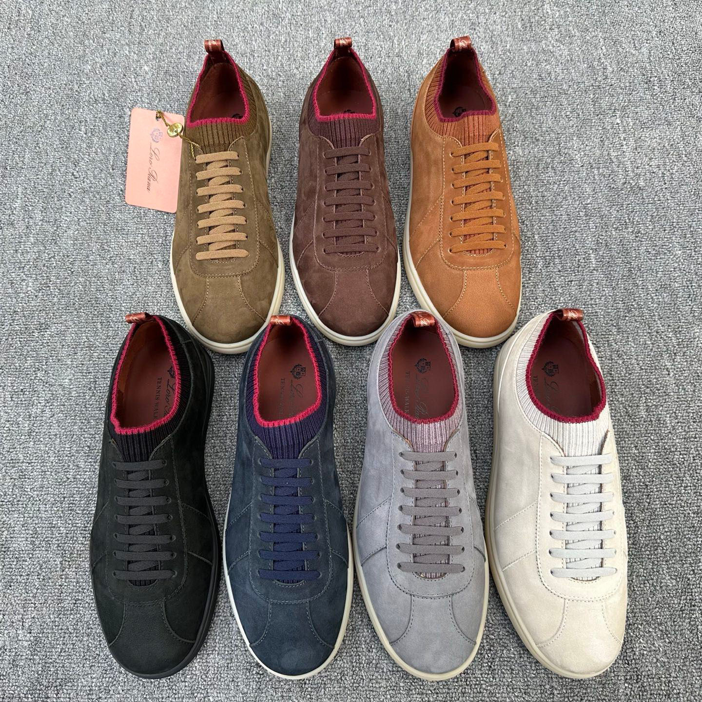 LORO PIANA TENNIS WALK SNEAKERS