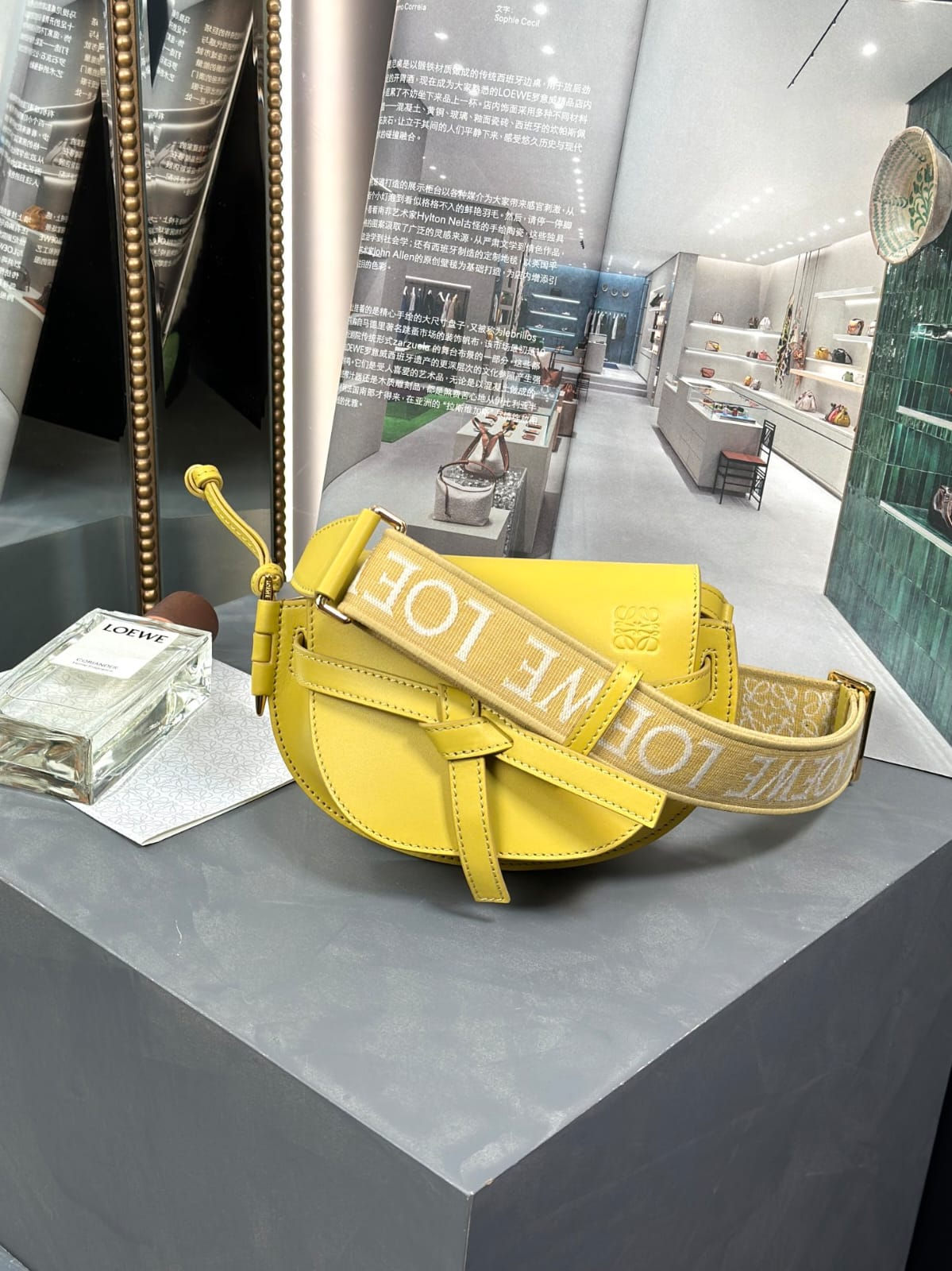 LOEWE MINI GATE DUAL BAG