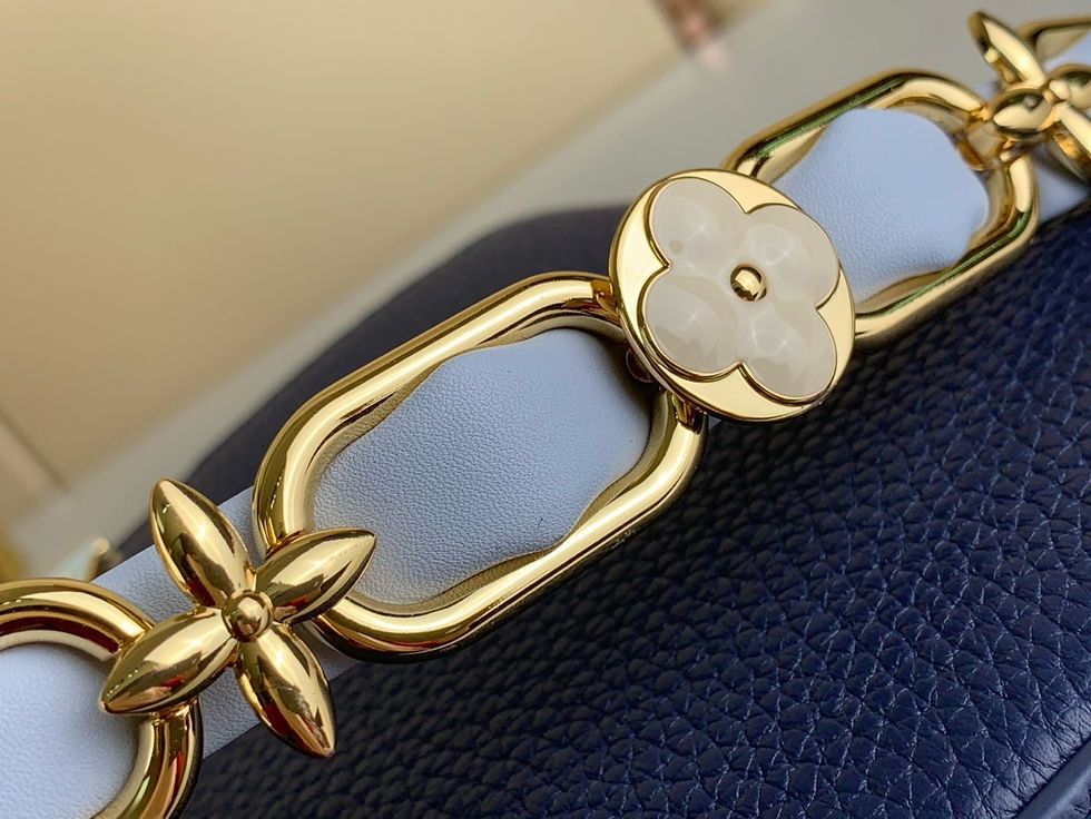 Thumbnail: LV CAPUCINES BB BLOSSOM CHAIN HANDBAG