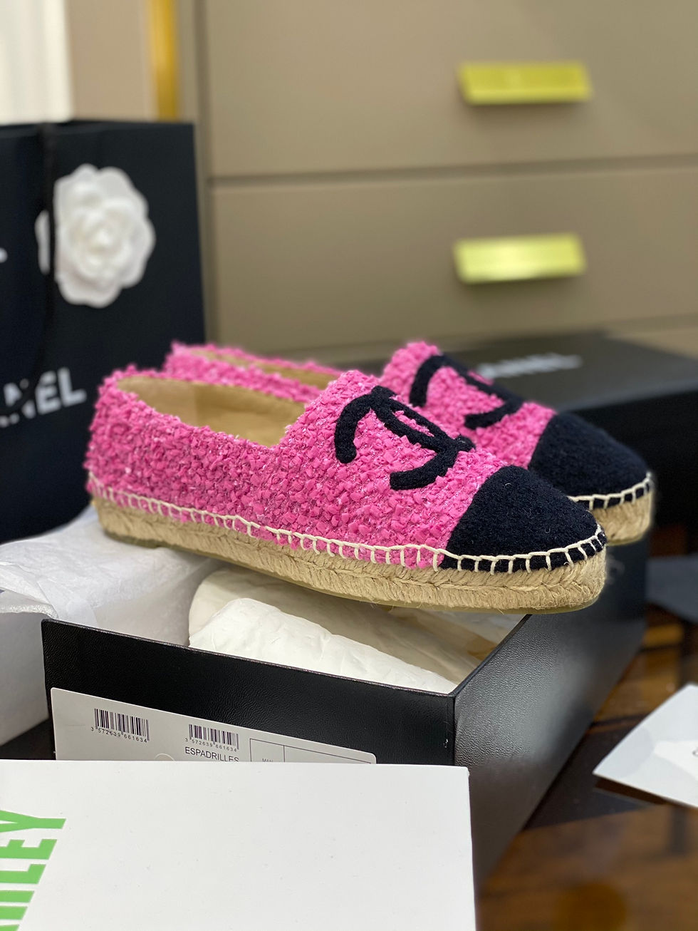 Thumbnail: CHANEL ESPADRILLES SHOES