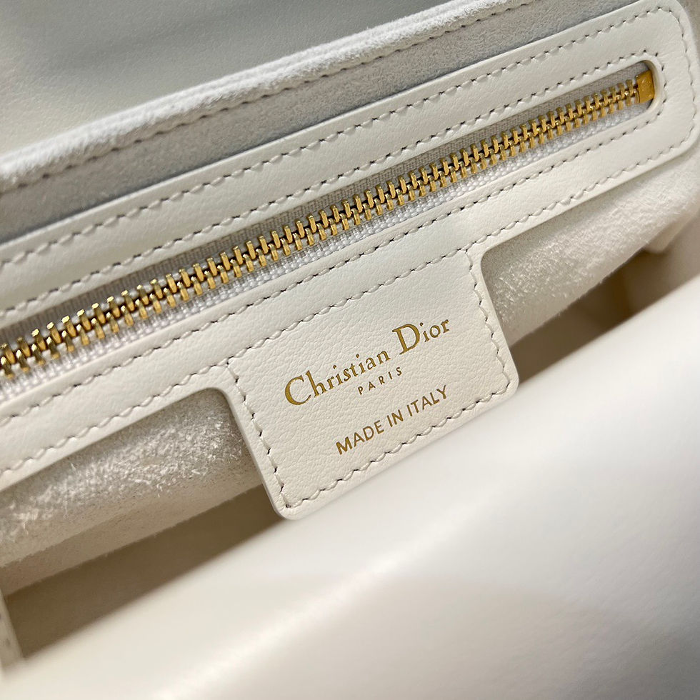 Thumbnail: DIOR JOLIE TOP HANDLE BAG IN CANNAGE CAFLSIN WITH A PEARL EMBELLISHED ULTIMATE 