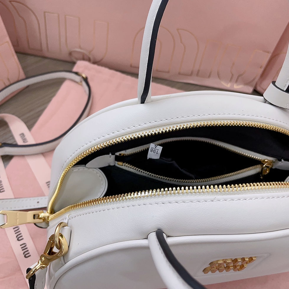 Thumbnail: MIU MIU LEATHER TOP-HANDLE SMALL BAG 