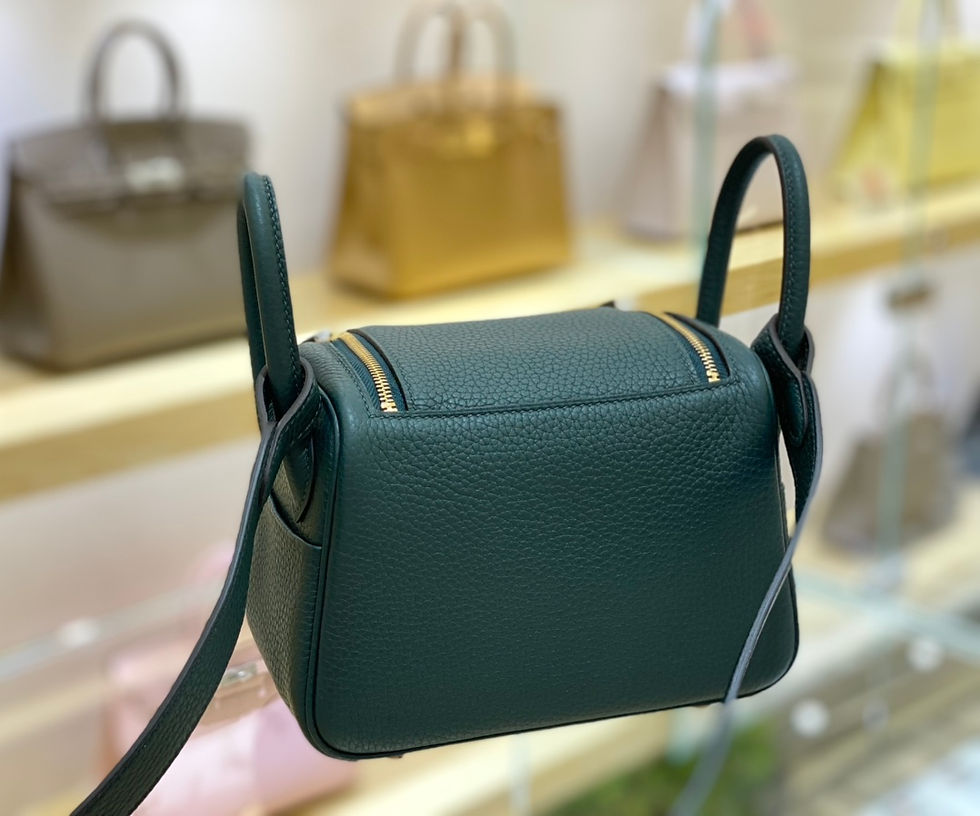 Thumbnail: HERMES MINI LINDY 19 CLEMENCE GHW