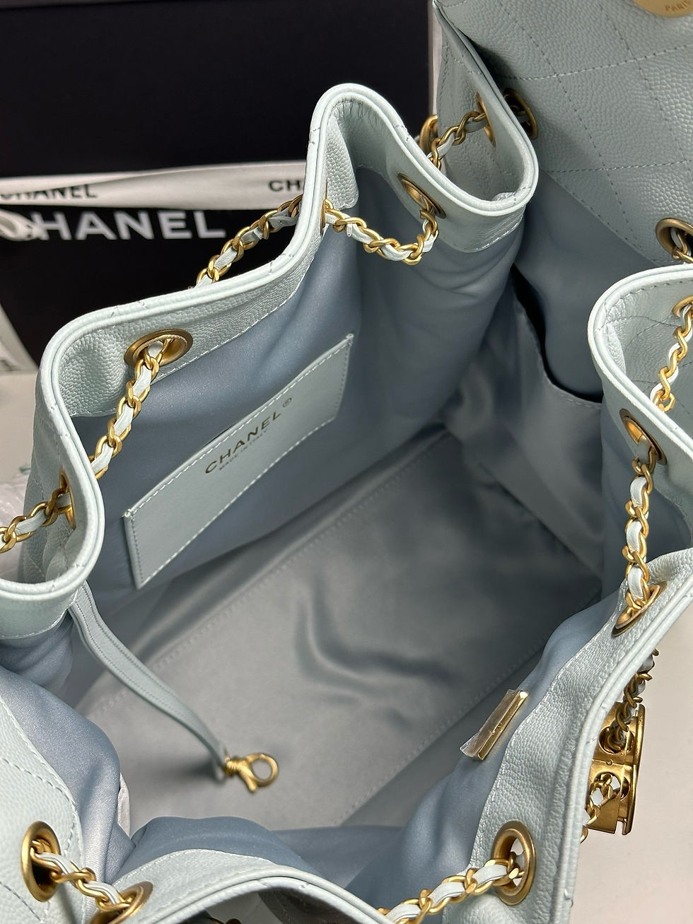 Thumbnail: CHANEL 25S CARGO MEDIUM CAVIAR LEATHER ULTIMATE BAG