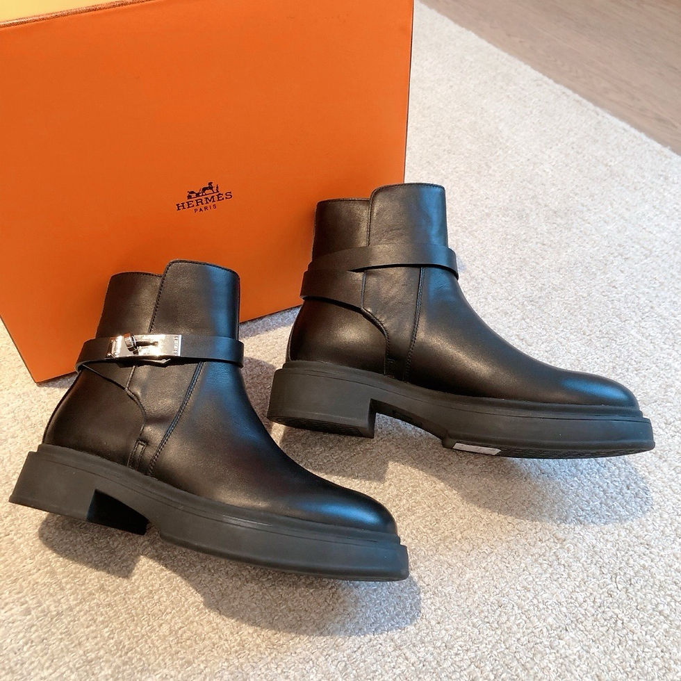 Thumbnail: HERMES VEO ANKLE BOOTS SHOES 