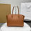 Thumbnail: THE ROW MARLO 14 LEATHER TOTE BAG 