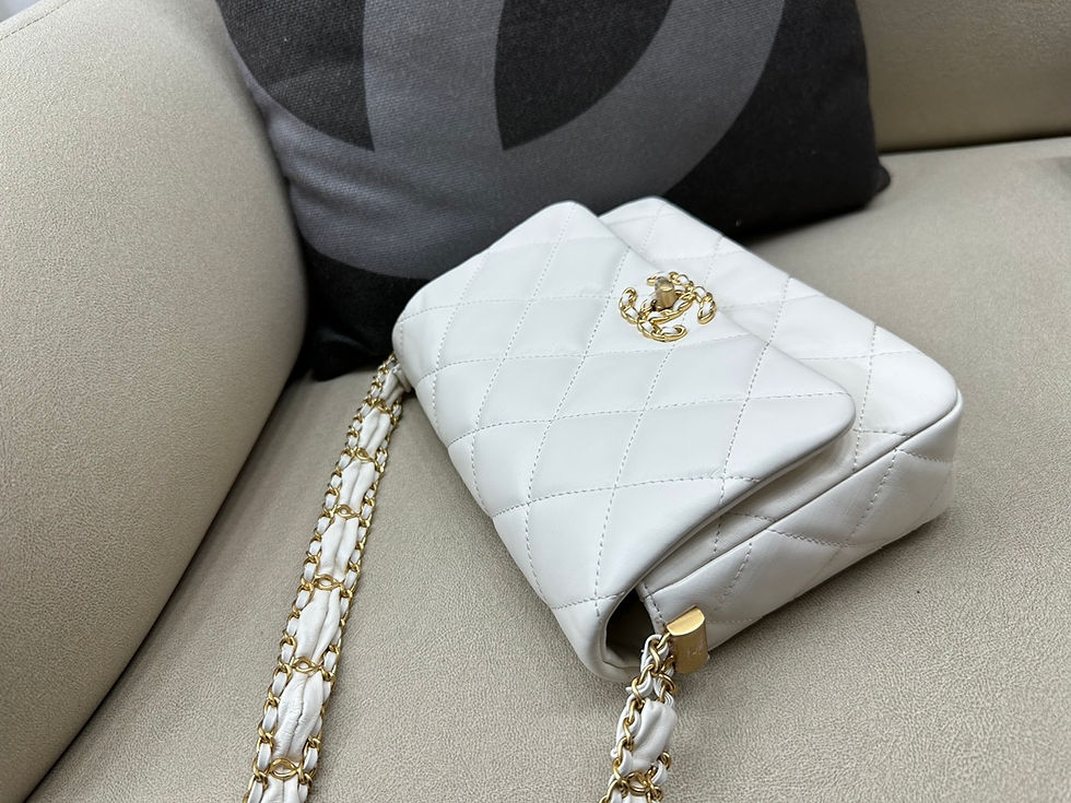 Thumbnail: CHANEL 19 FLAP BAG