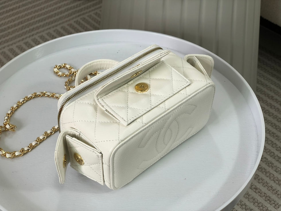Thumbnail: CHANEL VANITY CASE SMALL TOP HANDLE BAG