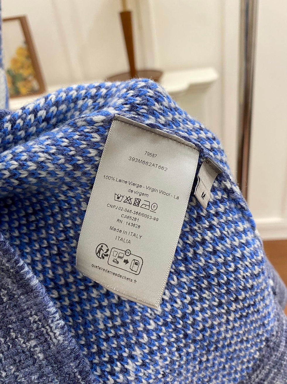 Thumbnail: DIOR SLEEVELESS SWEATER