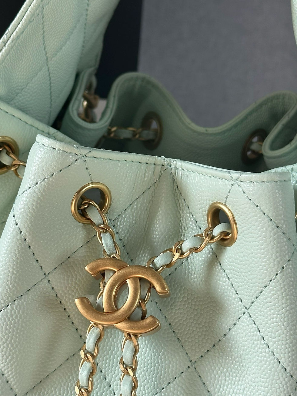 Thumbnail: CHANEL 25S CARGO SMALL CAVIAR LEATHER ULTIMATE BAG 