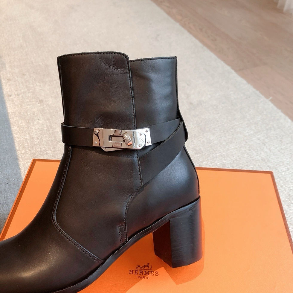 Thumbnail: HERMES FRENCHIE 50 ANKLE BOOTS SHOES 