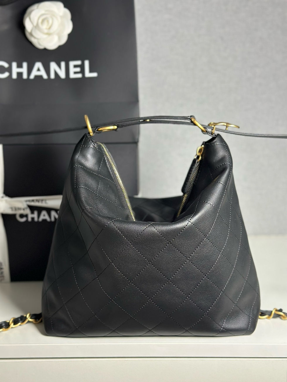 Thumbnail: CHANEL 25SS CALFSKIN LEATHER BAG ULTIMATE  