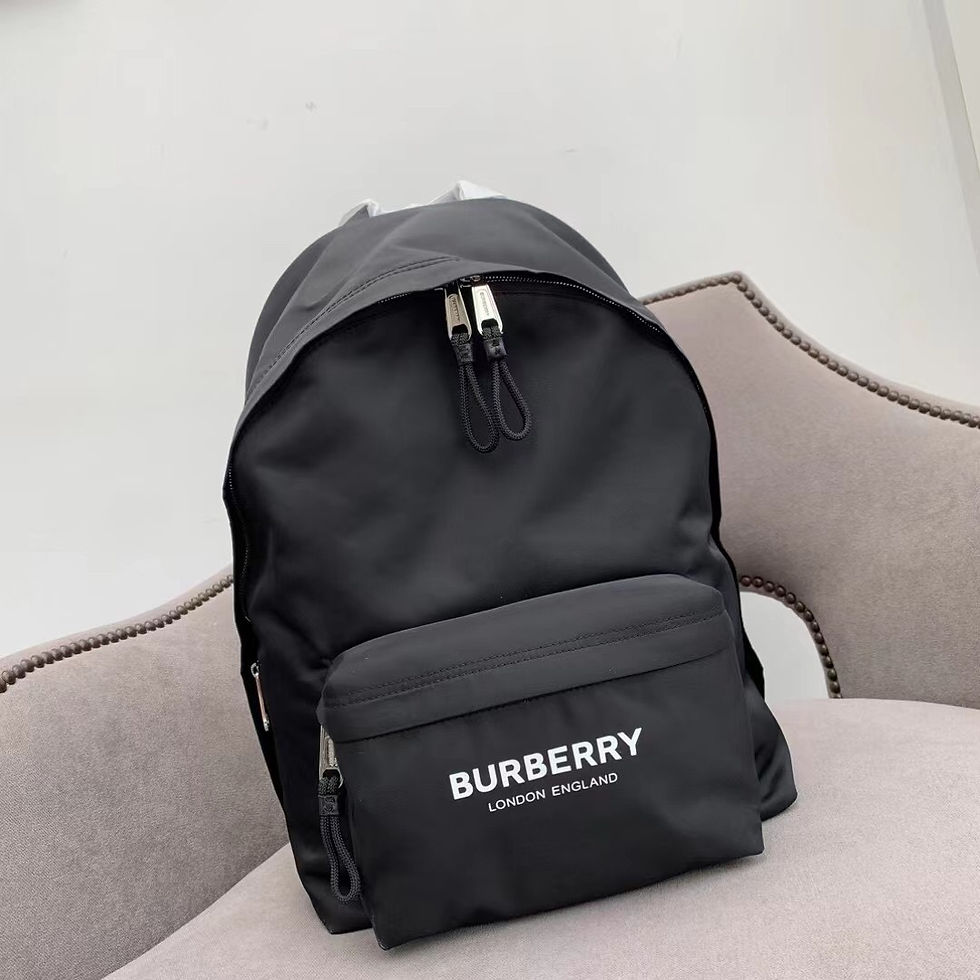 BURBERRY LOGO PRINT BACKPACK
