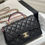 Thumbnail: CHANEL CF MINI SHW LAMBSKIN TOP HANDLE BAG 