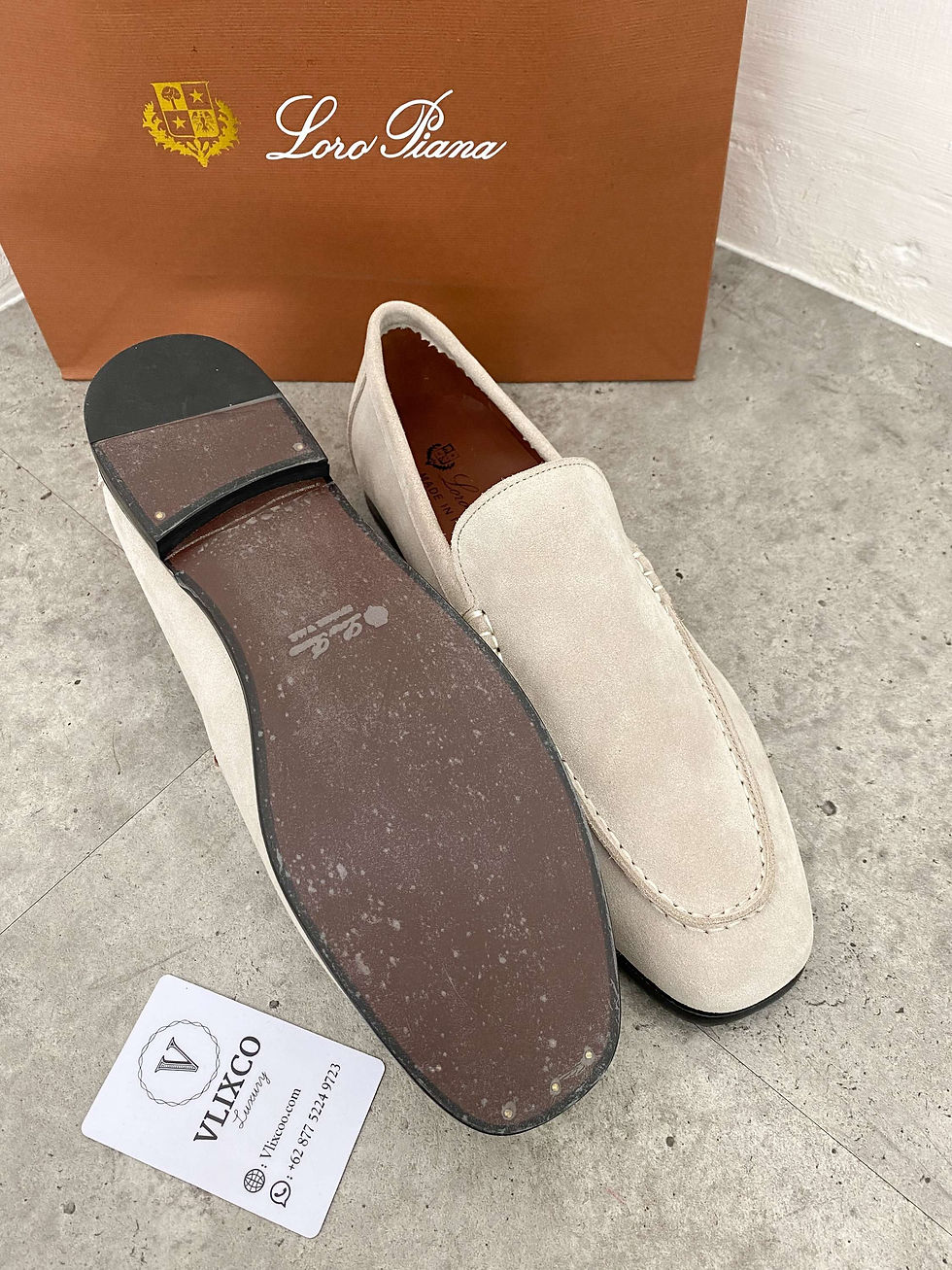 Thumbnail: LORO PIANA SUMMER WALK LOAFERS