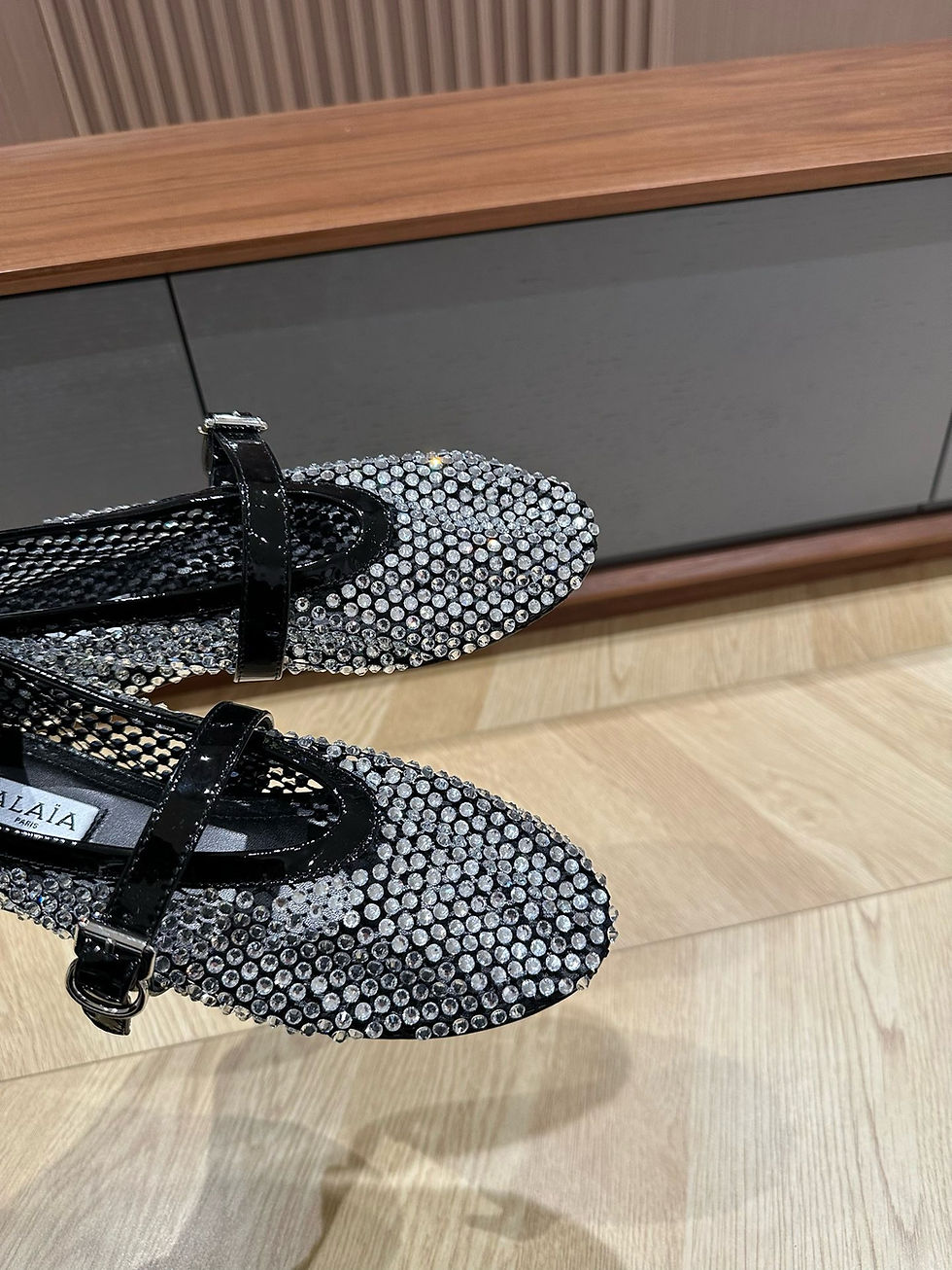 Thumbnail: ALAIA STRASS SHOES 