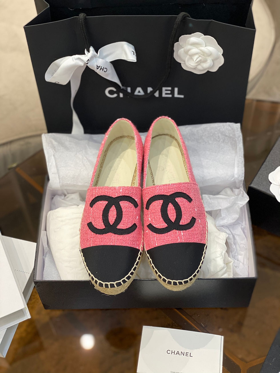 Thumbnail: CHANEL ESPADRILLES SHOES