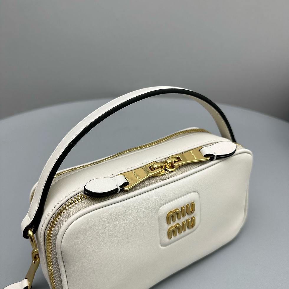 Thumbnail: MIU MIU MATELASSE LEATHER BAG 