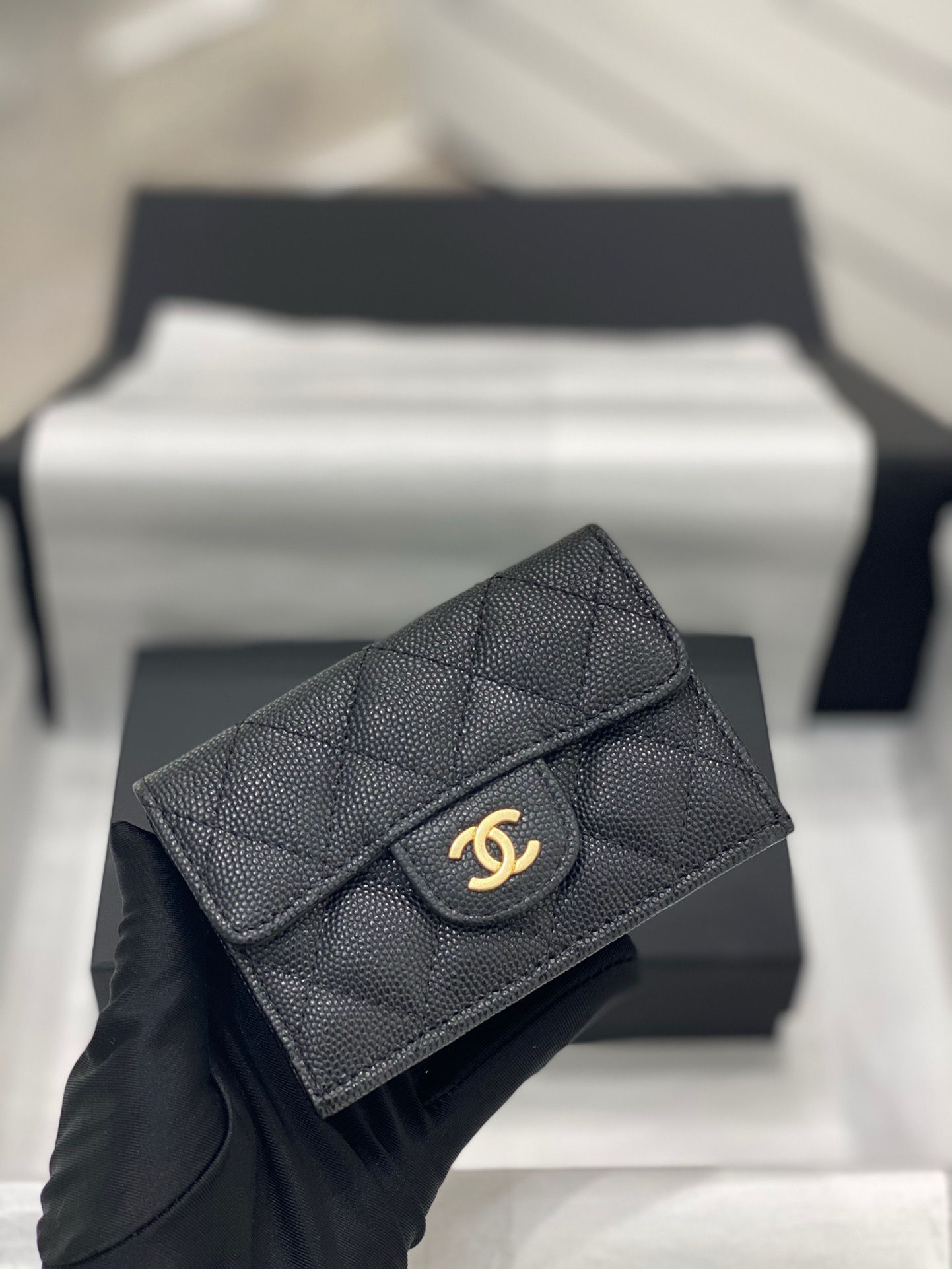 CHANEL COMPACT WALLET