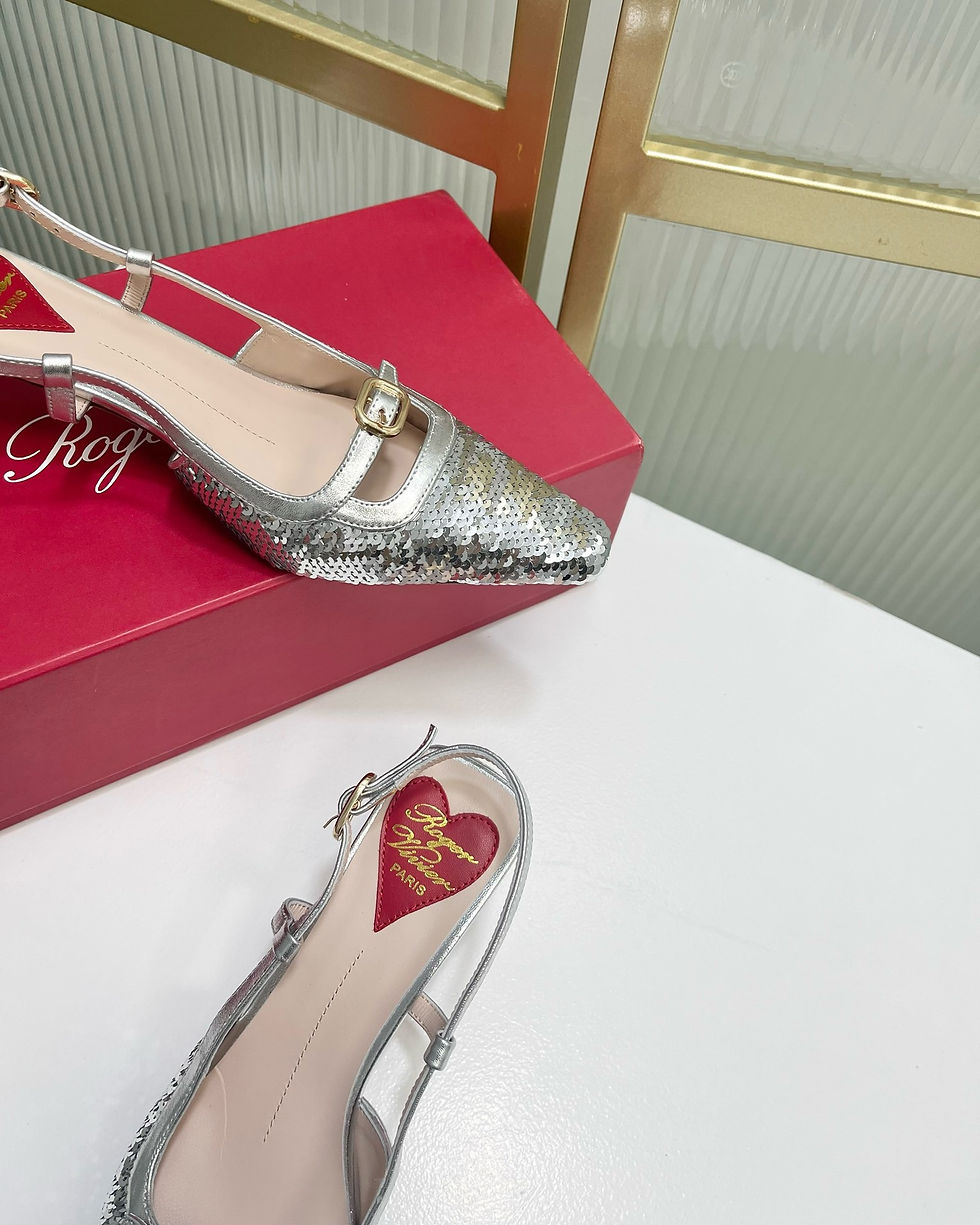 Thumbnail: ROGER VIVIER SLINGBACK HEELS 