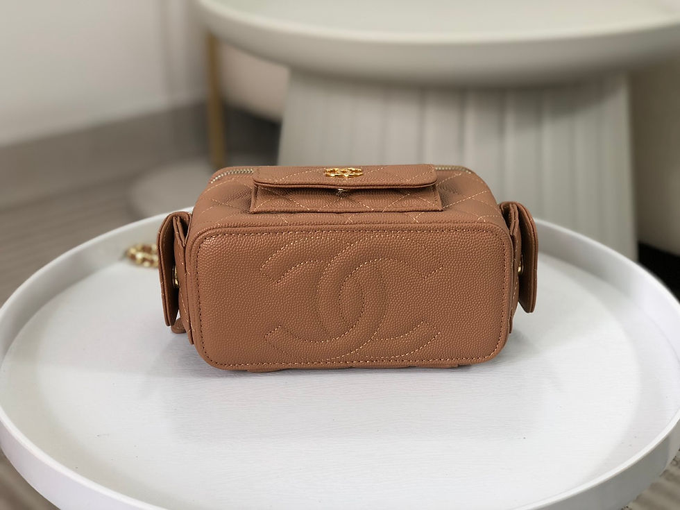 Thumbnail: CHANEL VANITY CASE SMALL TOP HANDLE BAG