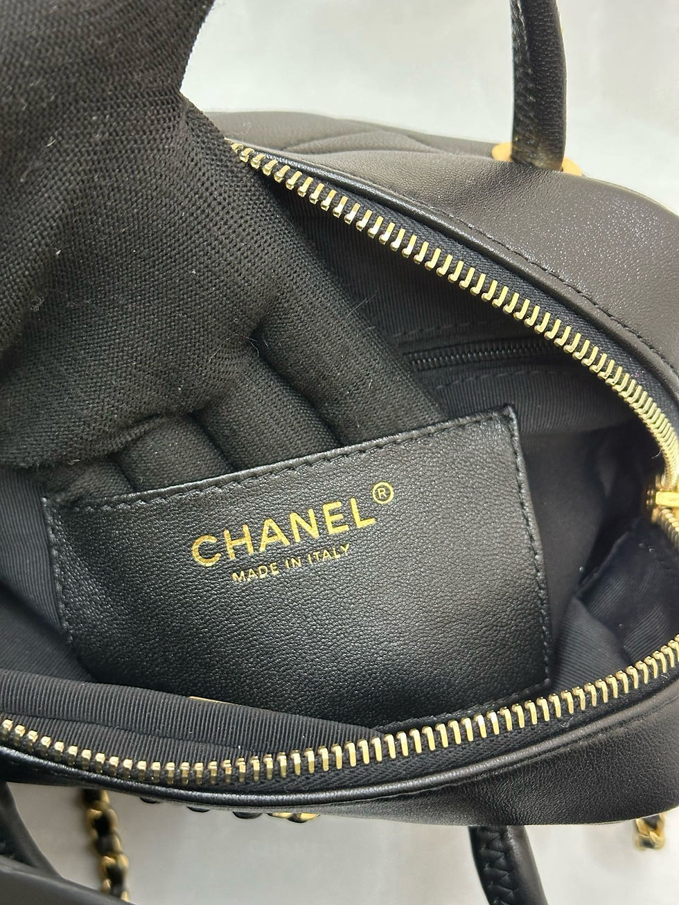 Thumbnail: CHANEL 25C IN LAMBSKIN SHOULDER BAG  