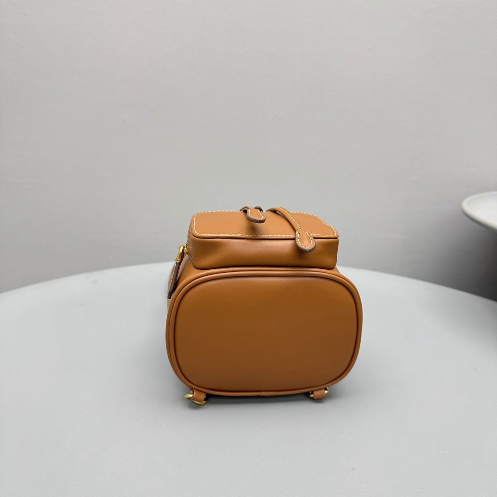 Thumbnail: MIU MIU LEATHER BACKPACK