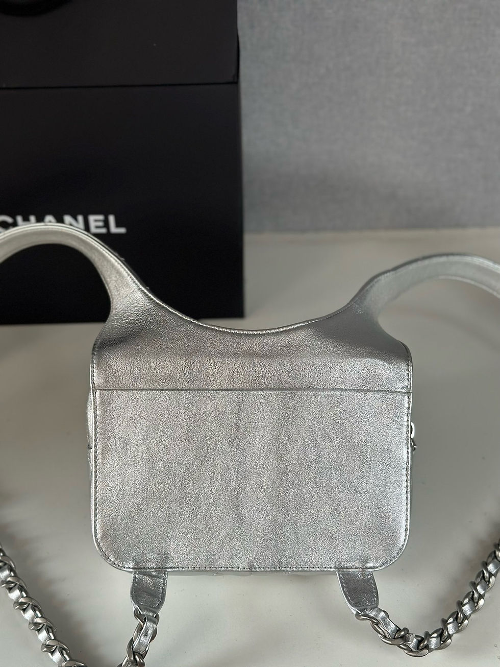 Thumbnail: CHANEL 24C METALLIC QUILTED FLAP BACKPACK ULTIMATE BAG