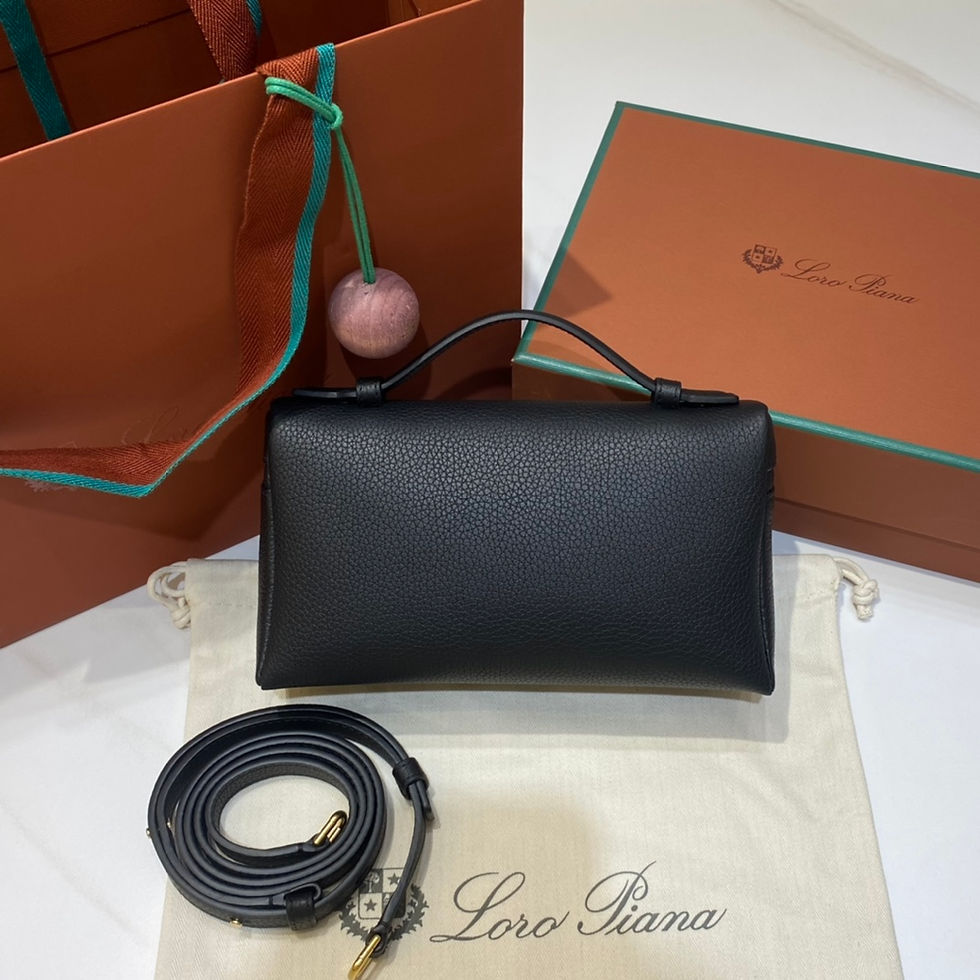 Thumbnail: LORO PIANA EXTRA POCKET POUCH L19 CALFSKIN BAG