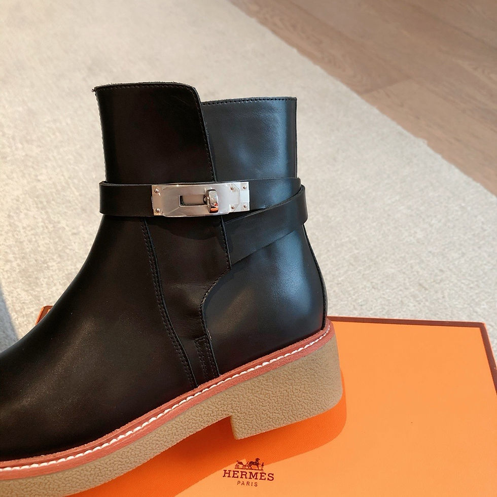 Thumbnail: HERMES KELLY ANKLE BOOTS SHOES 