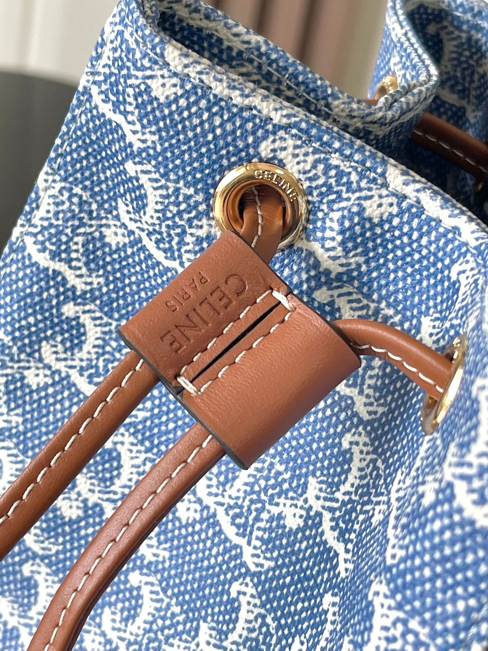 Thumbnail: CELINE MICRO SAILOR IN TRIOMPHE CANVAS BAG 