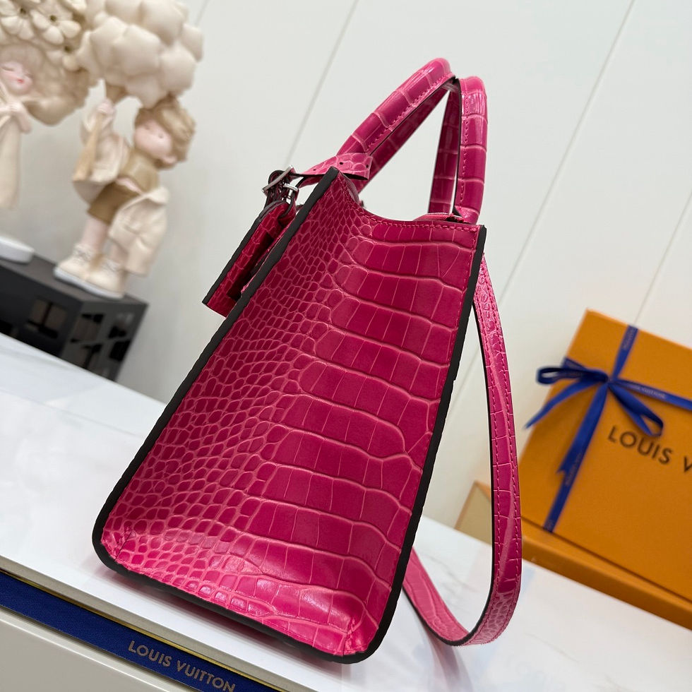 Thumbnail: LV CITY STEAMER SMALL IN CROCODILE LEATHER BAG 