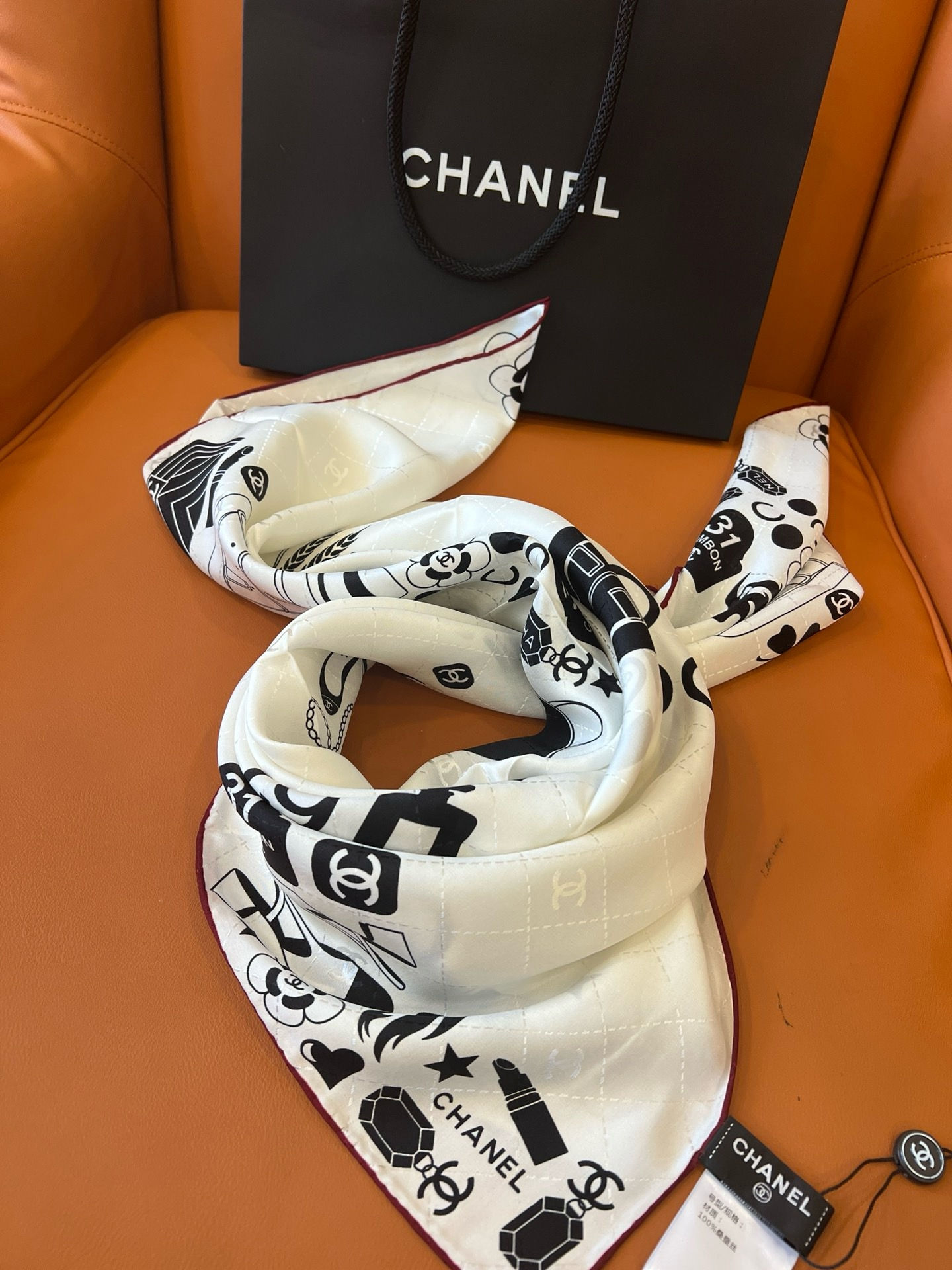 CHANEL SCARF