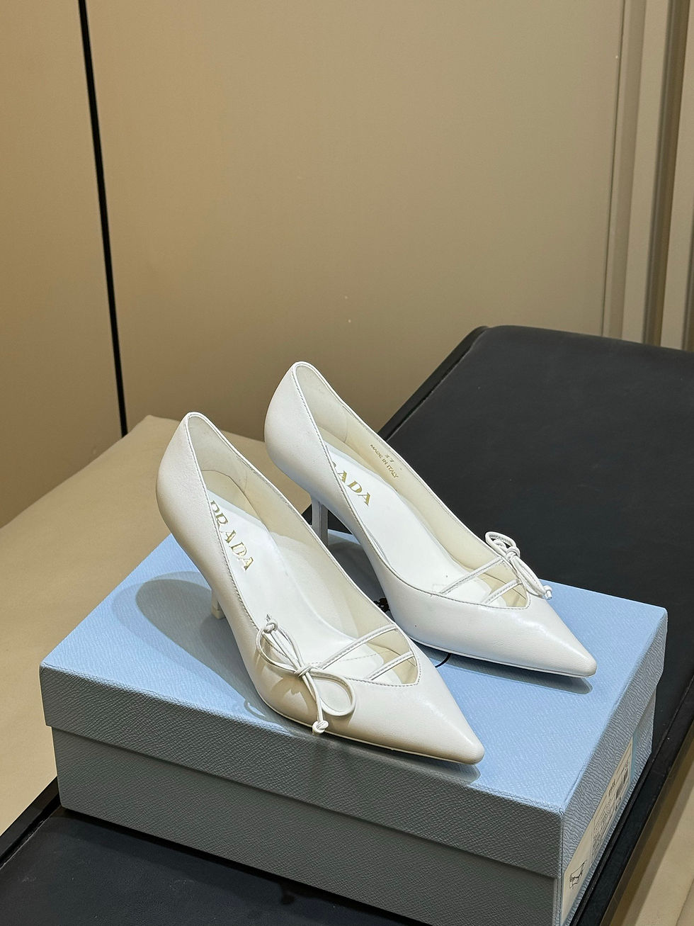 Thumbnail: PRADA SLINGBACK SHOES