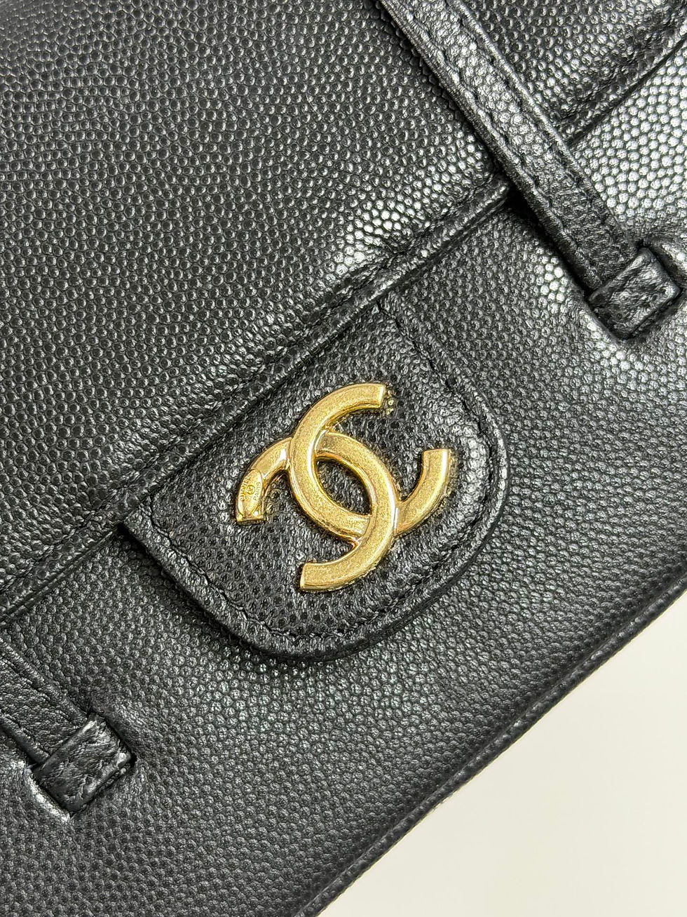 Thumbnail: CHANEL 26P MINI COCO PREPPY FLAP BAG IN GRAINED LEATHER 